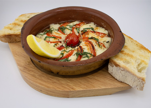 HALLOUMI CLAY POT