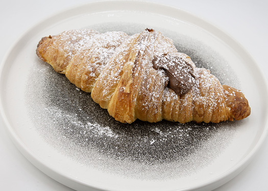 HOME-MADE CROISSANT WITH NUTELLA